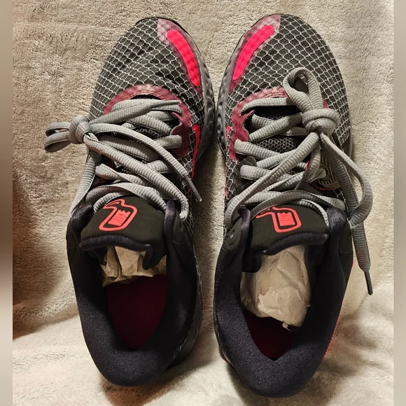 Nike Renew Elevate 2 Black/Siren Red-Pink Prime Basketball Shoes Men's 9 NIB - Picture 10 of 15